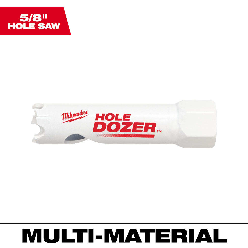 Milwaukee 49-56-0012 HOLE DOZER 5/8in Bi-Metal Hole Saw