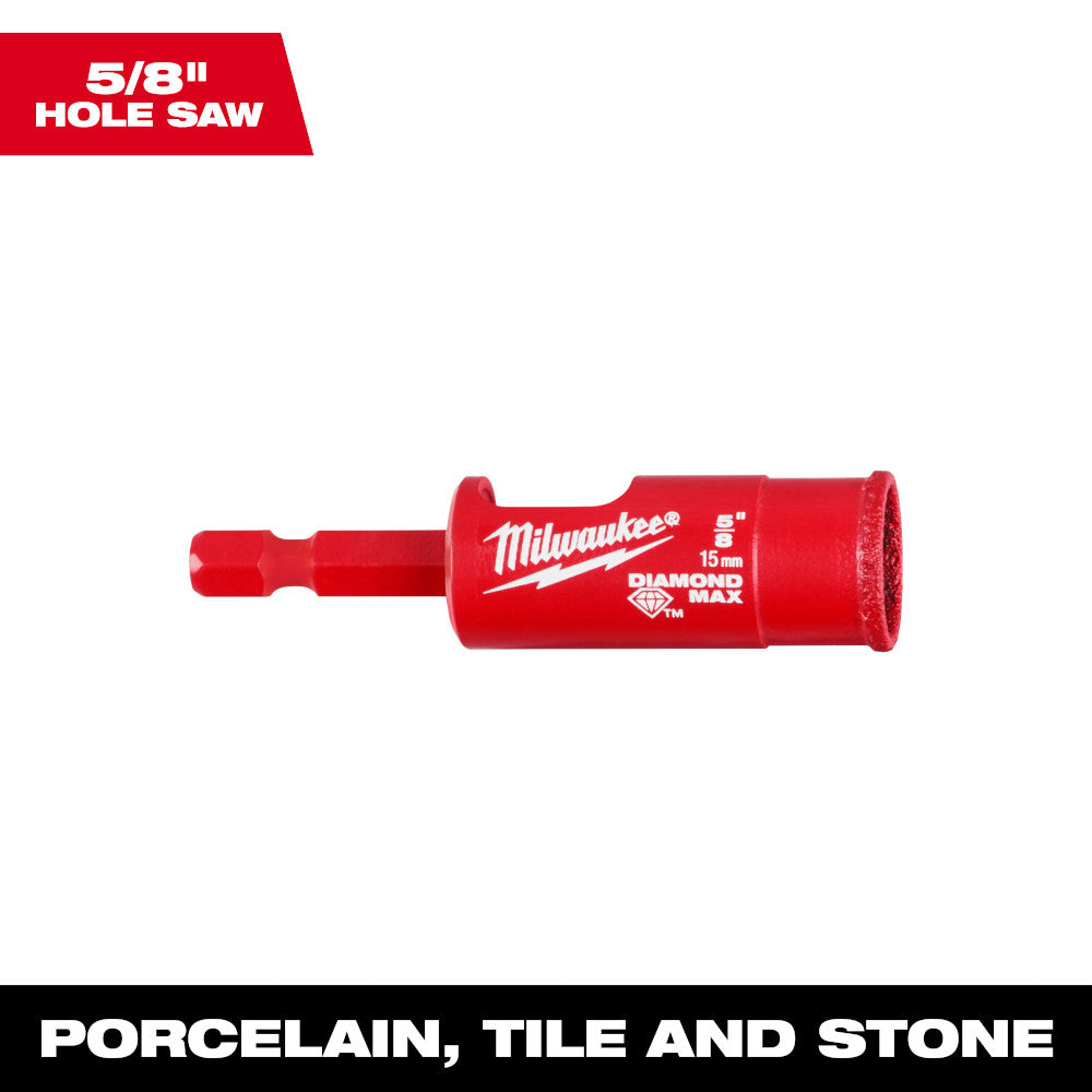 Milwaukee 49-56-0513 5/8in Diamond Max Hole Saw