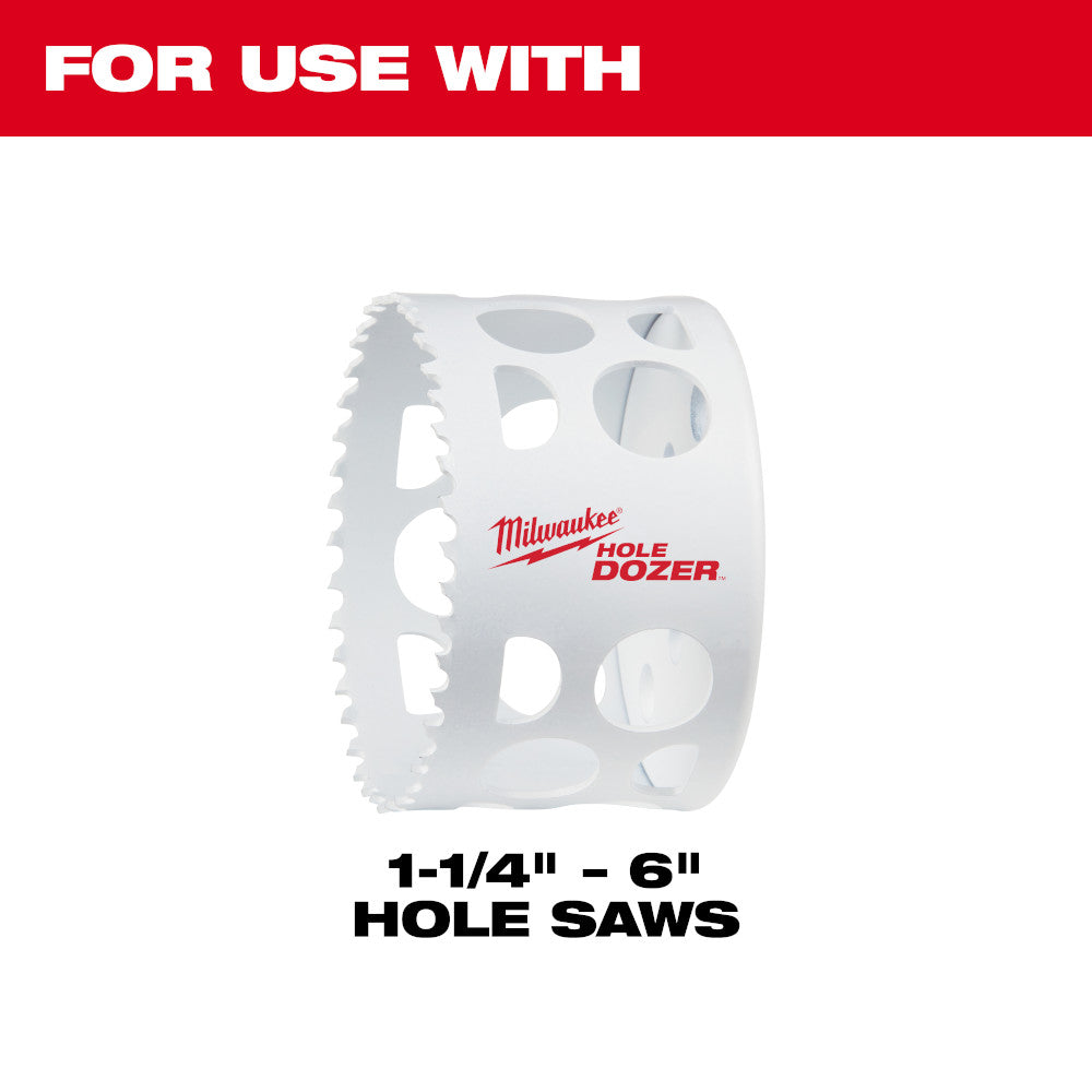 Milwaukee 49-56-7250 3/8in Large Thread Quick Change Hole Saw Arbor