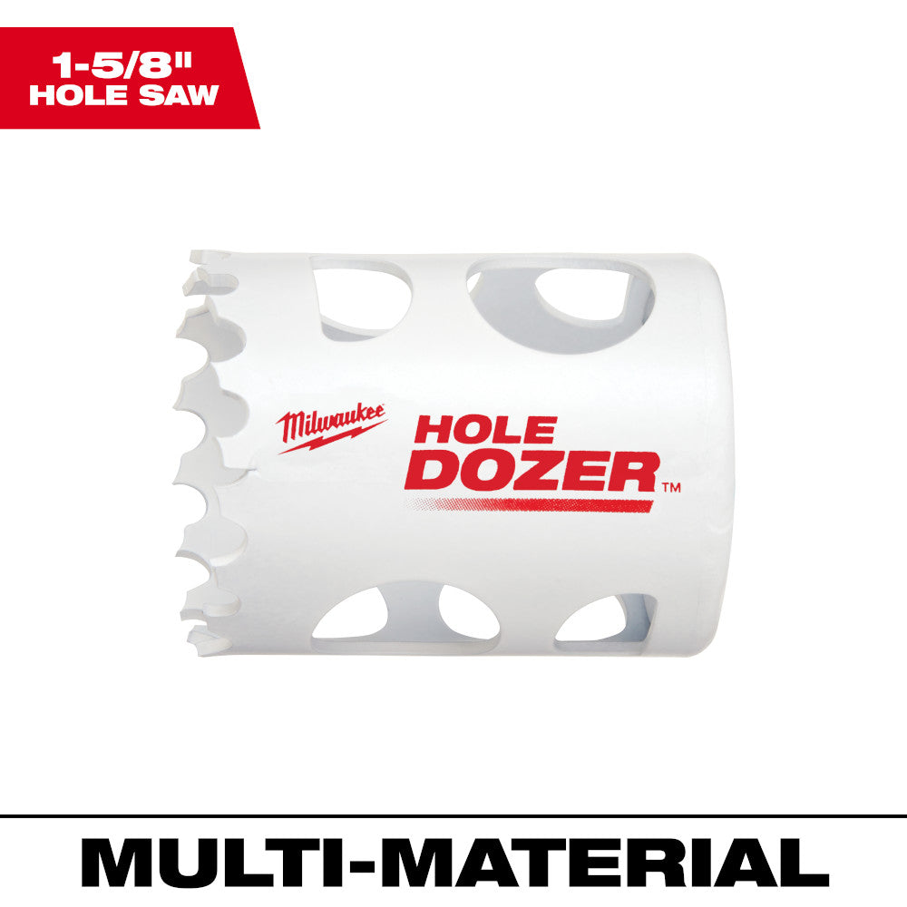 Milwaukee 49-56-0092 HOLE DOZER 1-5/8in Bi-Metal Hole Saw