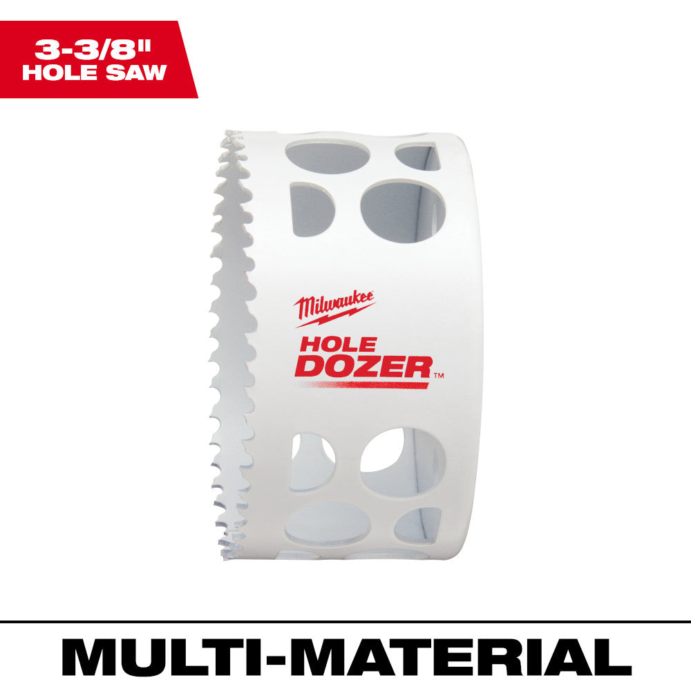 Milwaukee 49-56-0187 HOLE DOZER 3-3/8in Bi-Metal Hole Saw