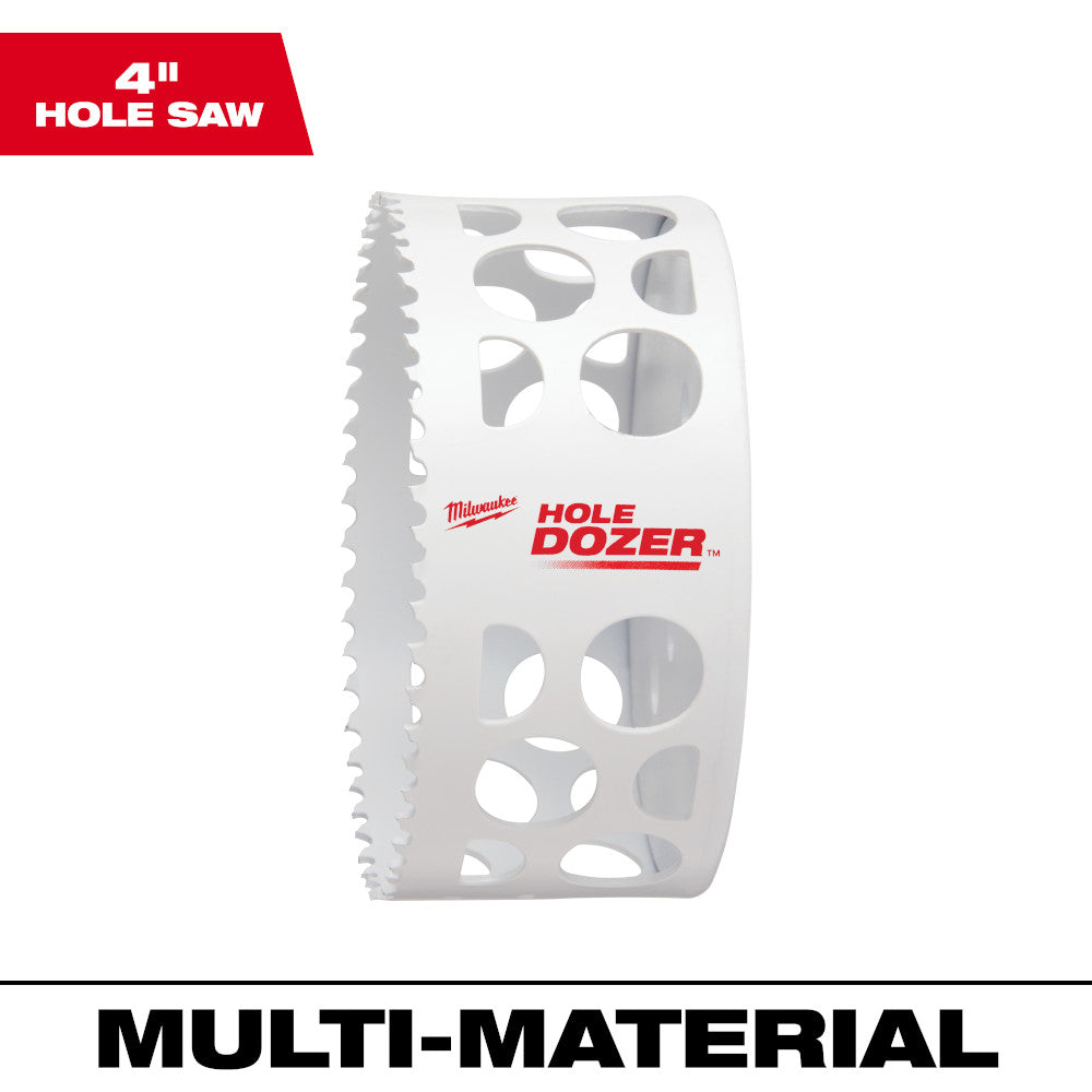Milwaukee 49-56-0213 HOLE DOZER 4in Bi-Metal Hole Saw