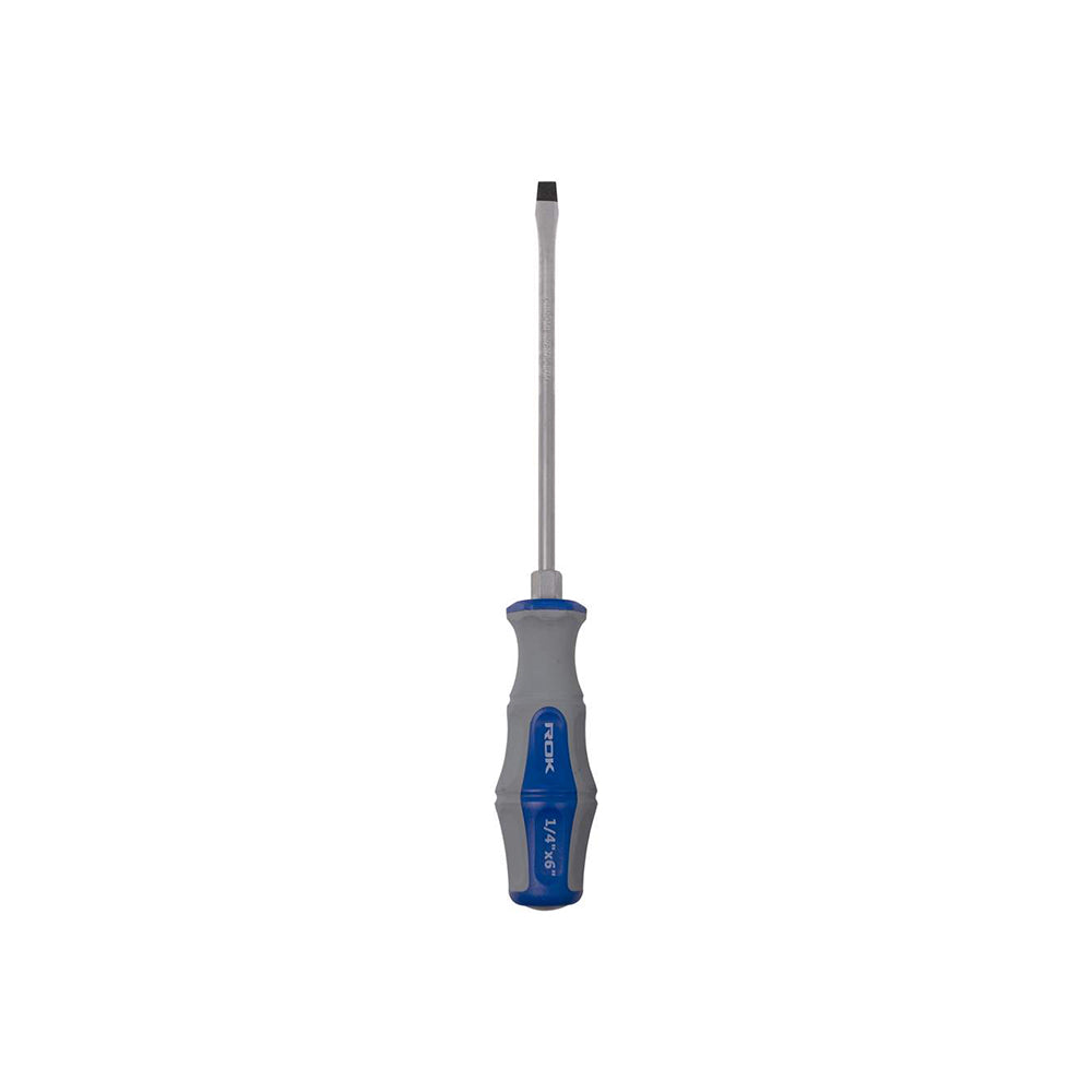 ROK 64191 1/4 x 6in Go-Thru Slotted Screwdriver