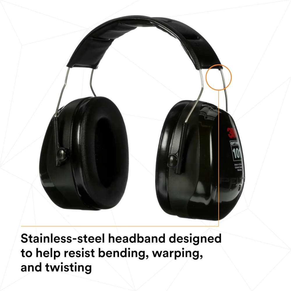 3M™ PELTOR™ Optime™ 101 Earmuffs, H7A, over-the-head