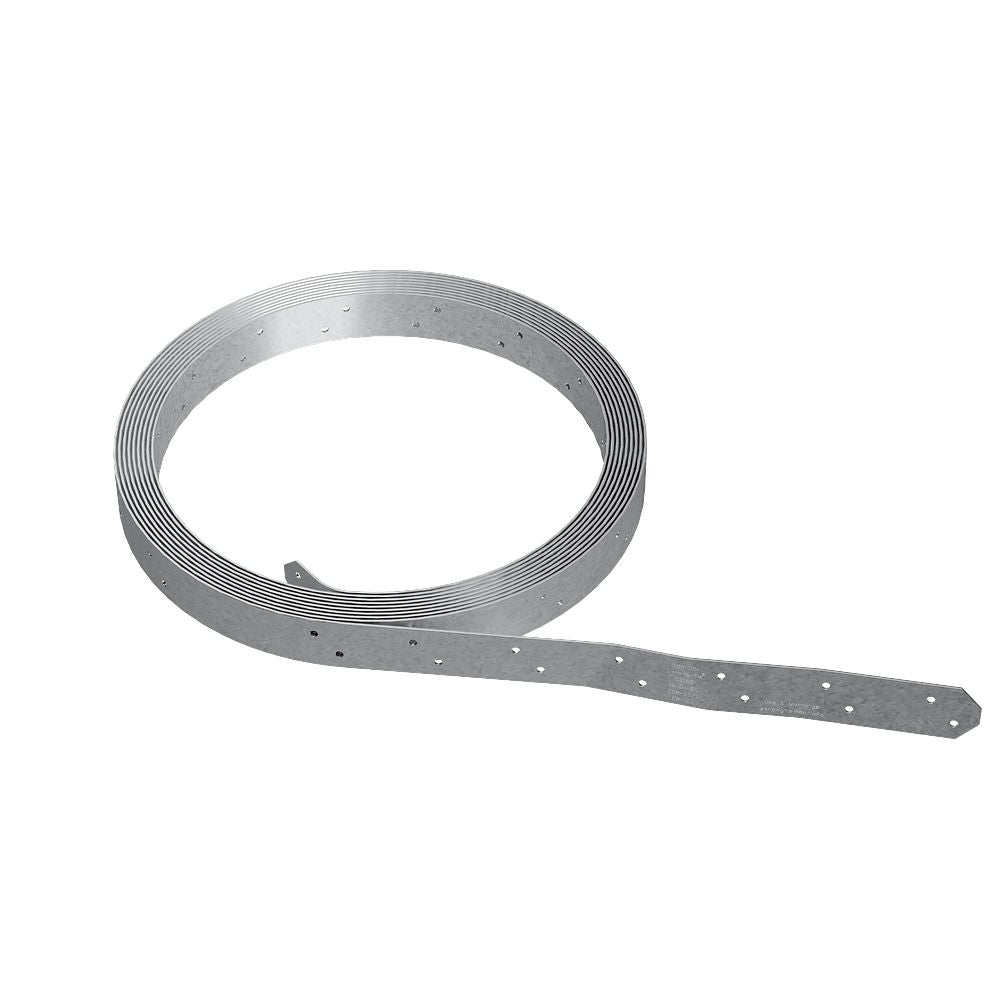 CS Coiled Strap 1-1/4" Wide | Galvanized Continuous Utility Strap