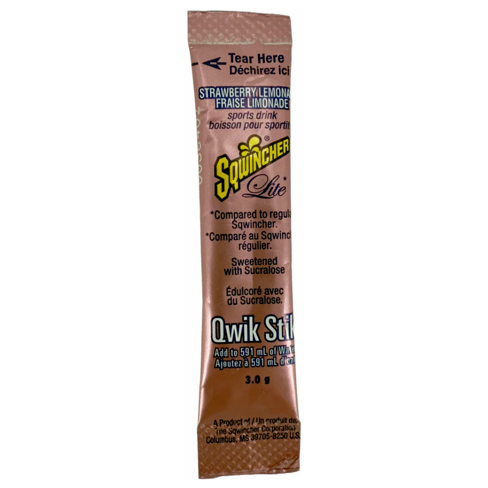 Sqwincher Qwik Stik® ZERO – Sugar-Free Hydration Powder Packets (11 oz)/ Pack of 50