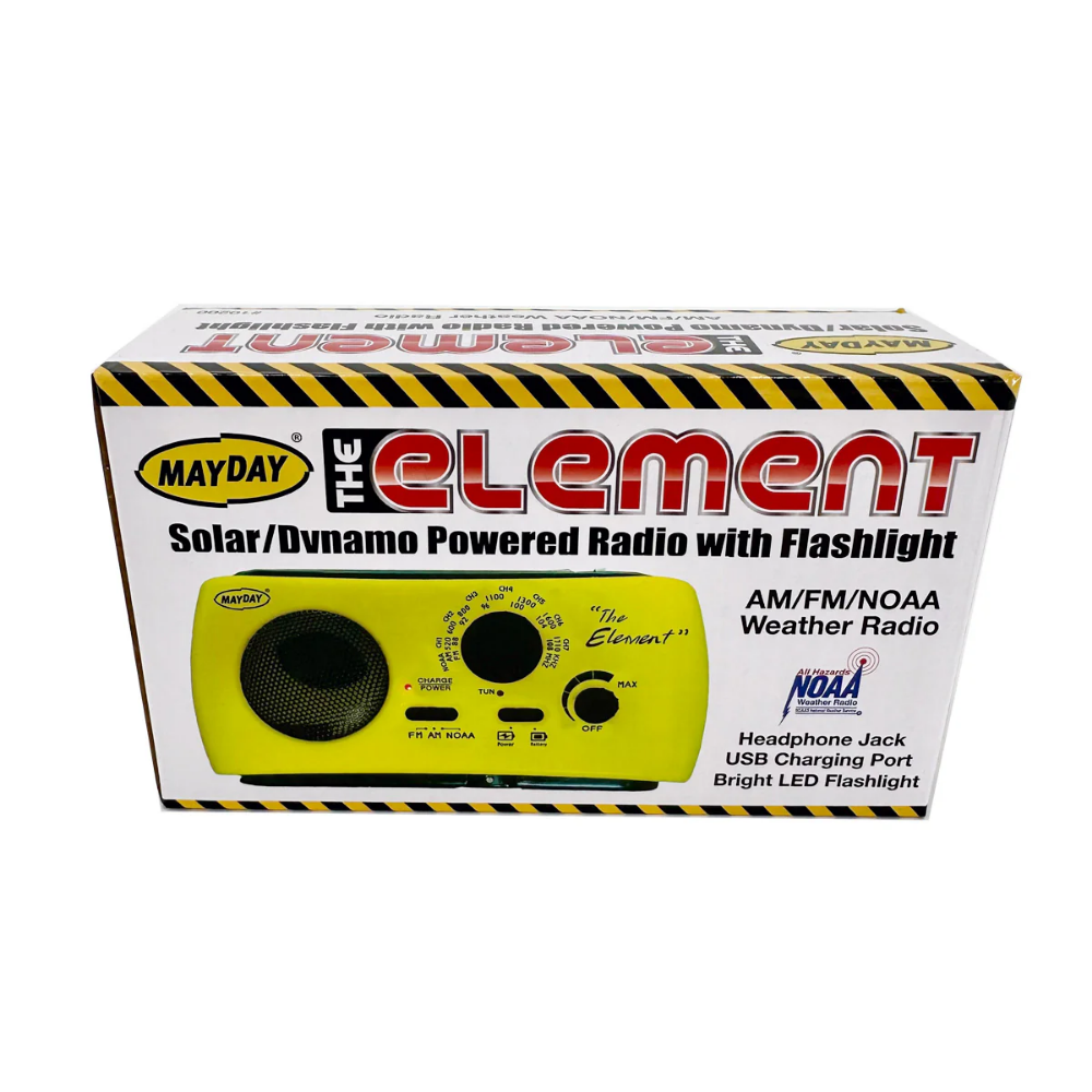 LEO The Element – Radio/Flashlight/Solar Dynamo Combo