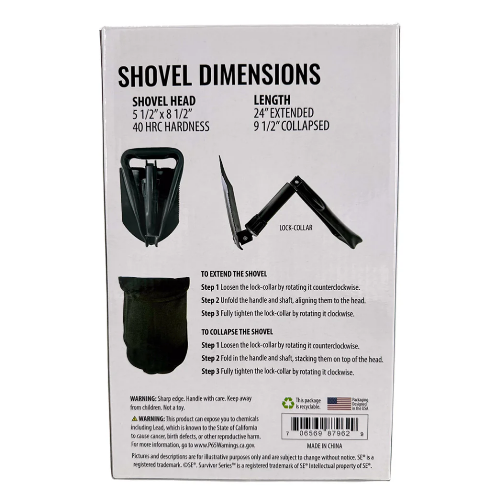 LEO Folding/Collapsible Shovel (XP3908)