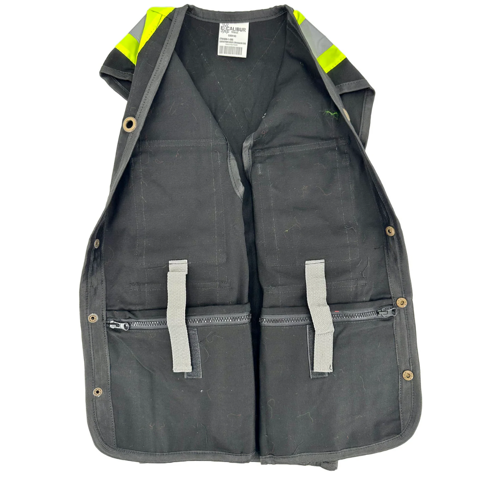 LEO Surveyors Vest (BLACK) with Reflective Tape