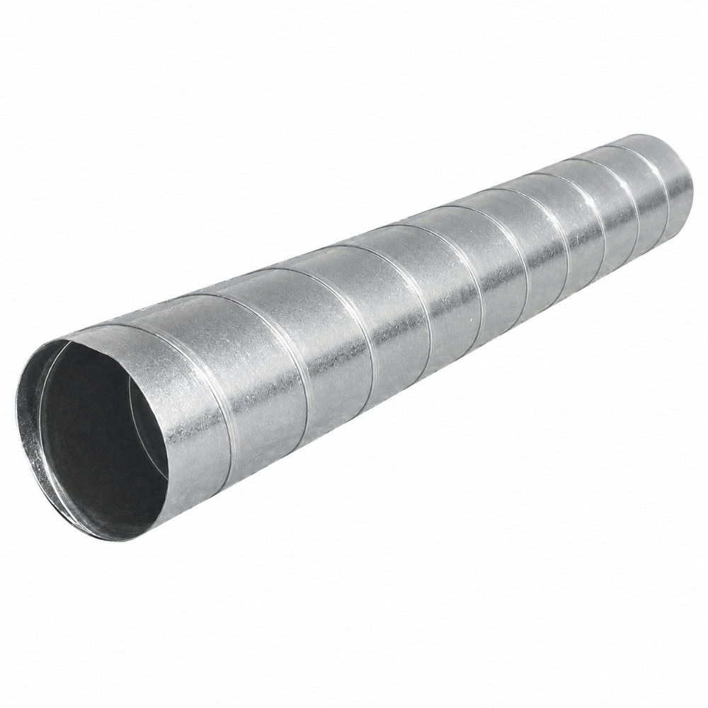 Galvanized Spiral Pipe 24 Gauge 2-LC | HVAC Duct