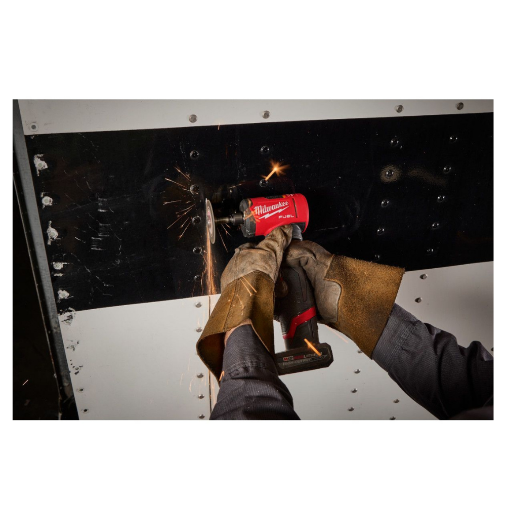 Milwaukee 3485-20 Tool 12-Volt M12 FUEL Lithium-Ion Brushless Cordless 1/4" Right Angle Die Grinder