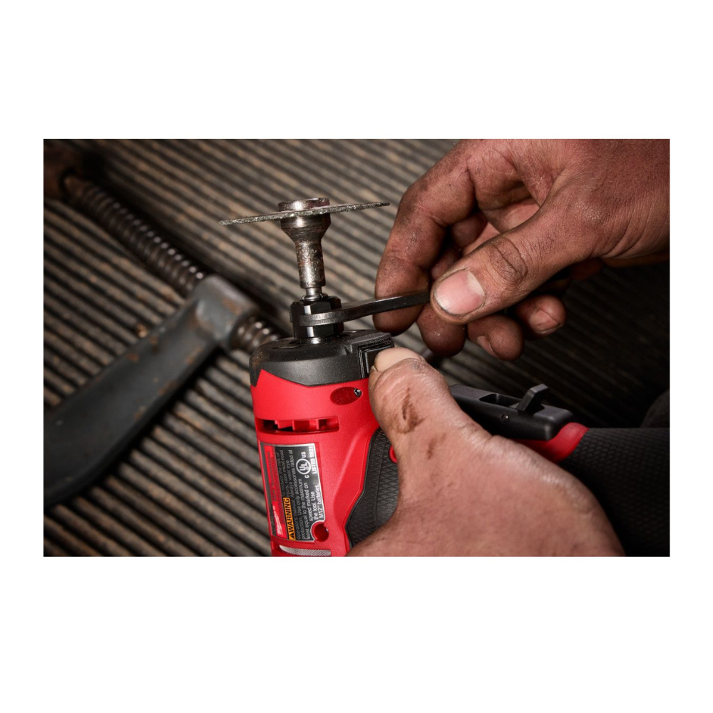 Milwaukee 3485-20 Tool 12-Volt M12 FUEL Lithium-Ion Brushless Cordless 1/4" Right Angle Die Grinder