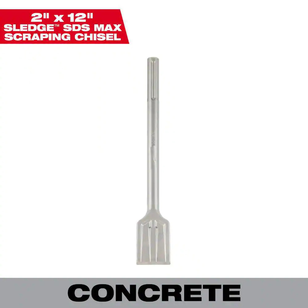 Milwaukee 48-62-4085 2in x 12in SDS MAX Scaling Chisel
