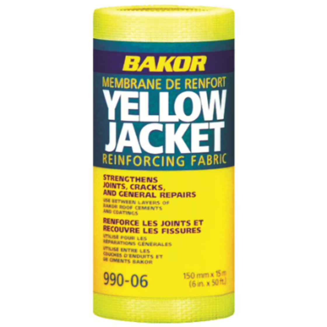 HENRY BAKOR 990-06 Yellow Jacket Fiberglass Roofing Repair Fabric