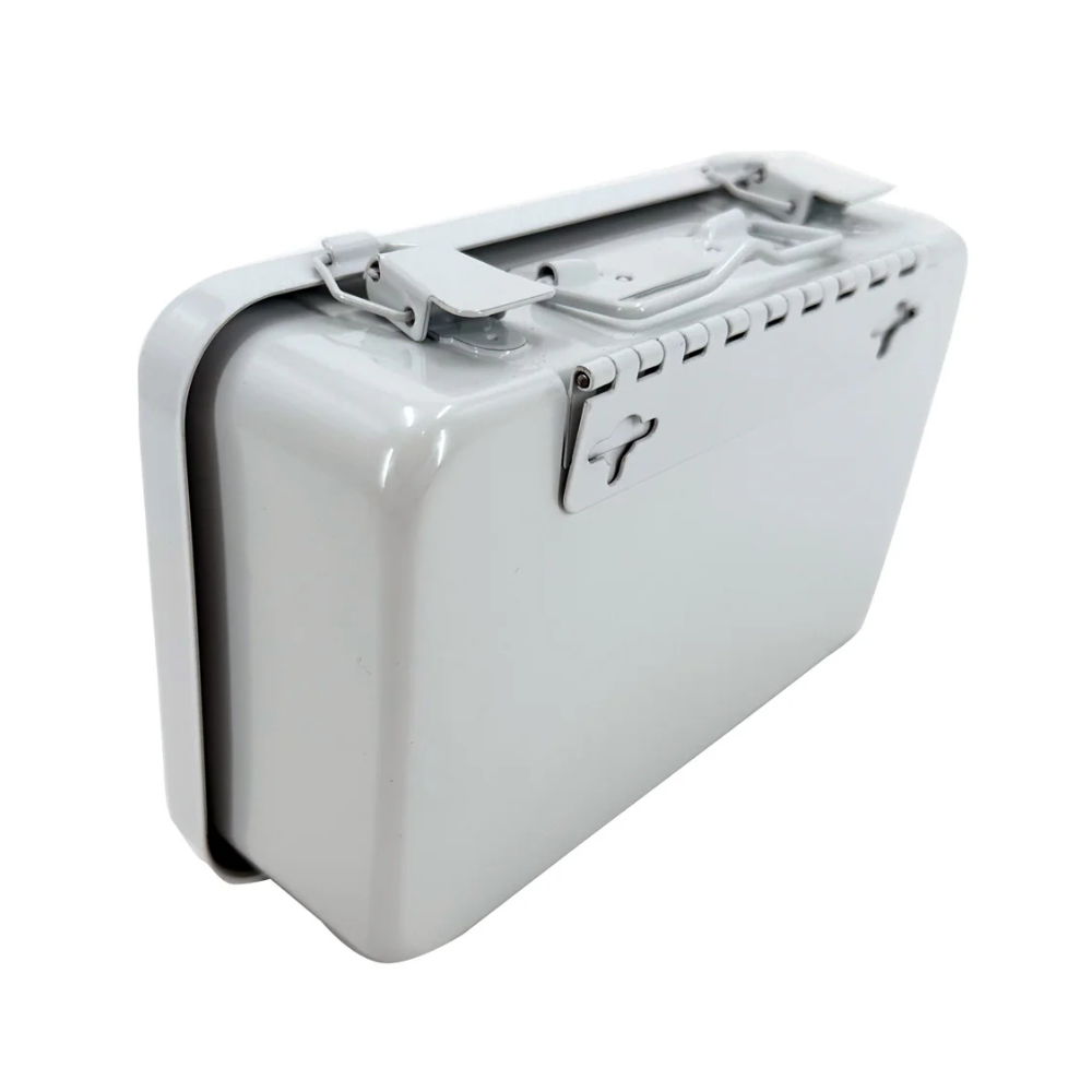 LEO Metal Box (10 Units) 5x8x2.5 inch - White
