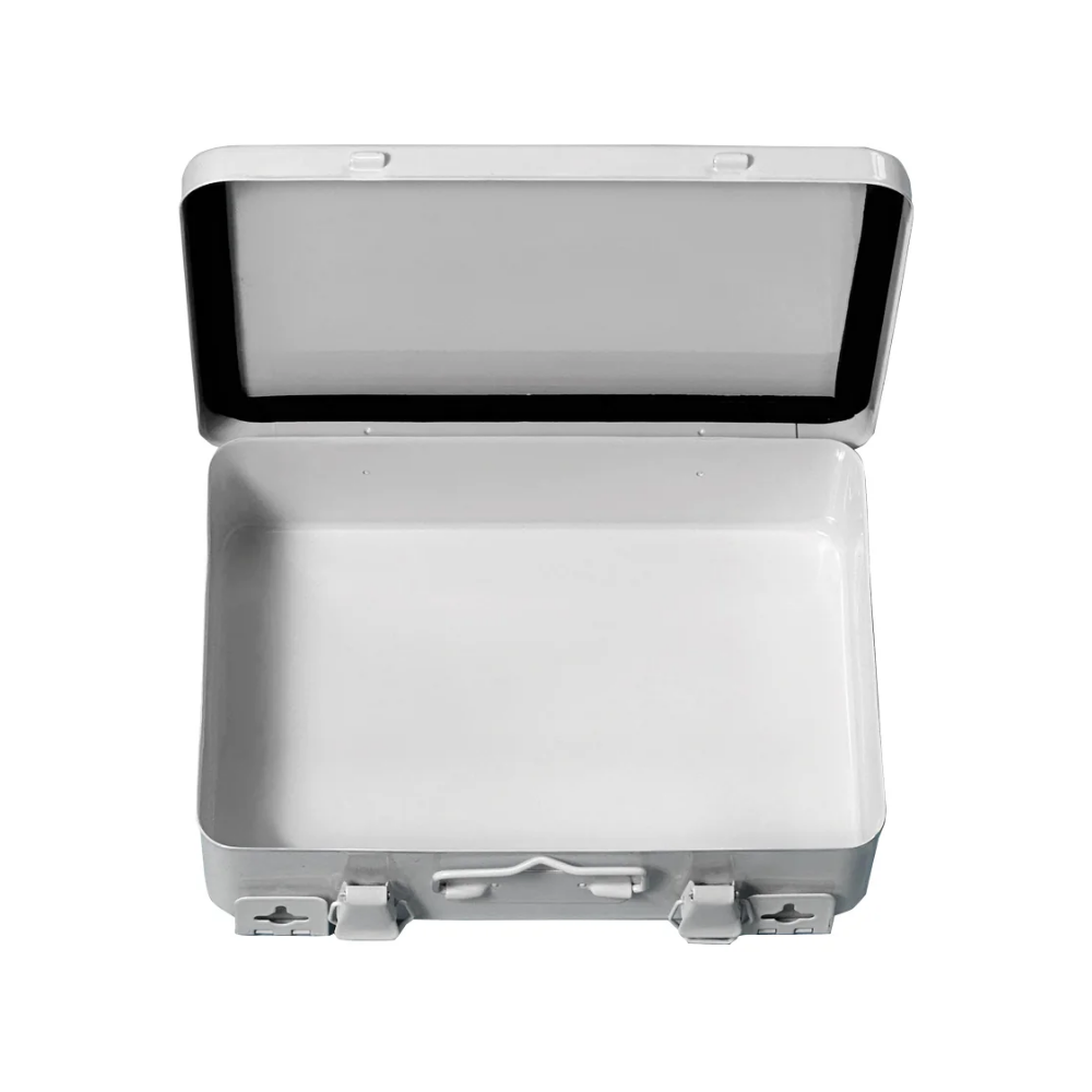 LEO Metal Box (16 Units) 7x9.5x2.5 inch - White