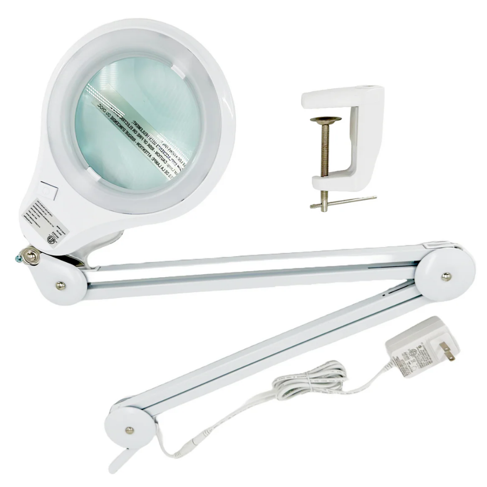 LEO Eye Magnifier LED Lamp with Dimmer