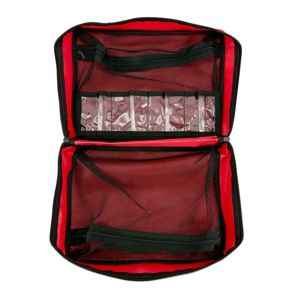 LEO Bag, Red Nylon with Card Slot F/ First Aid Kits