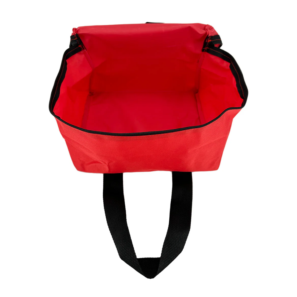 LEO Bag, Red Nylon (Survival Logo) F/ Survival Kits