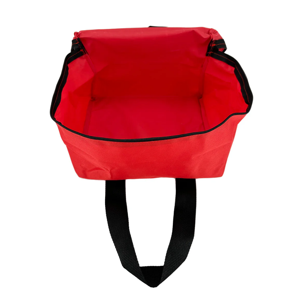 LEO Bag, Red Nylon (Blank) F/ Survival Kits