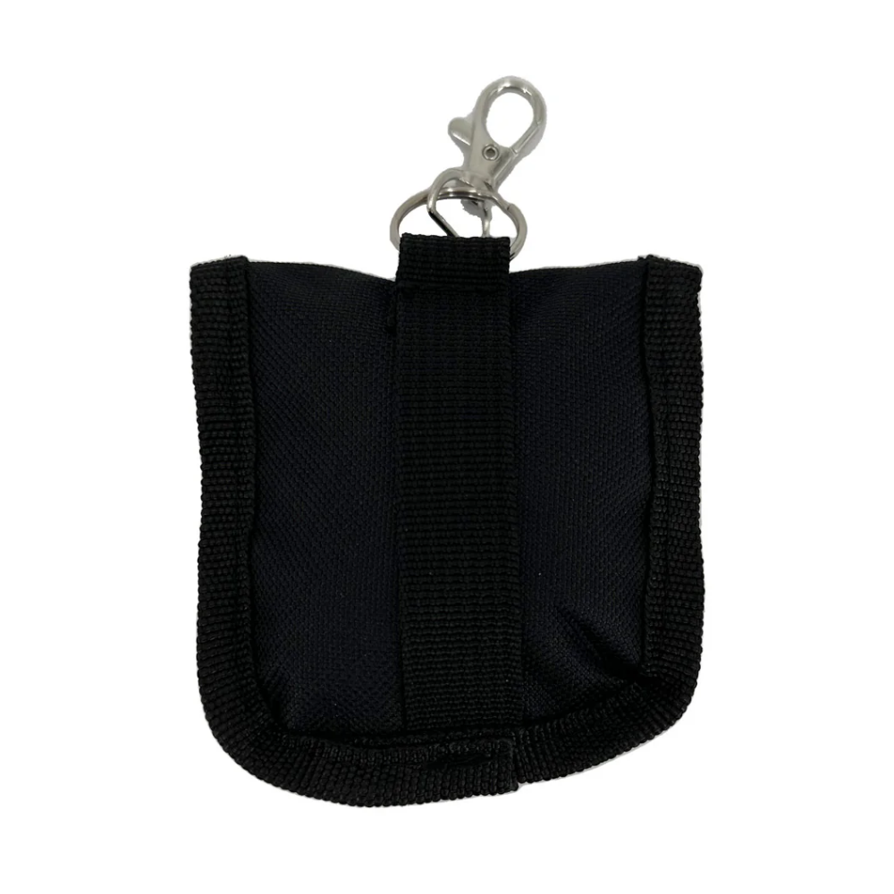 LEO Bag, Black Key Chain Style With Belt Loop F/ CPR Mask