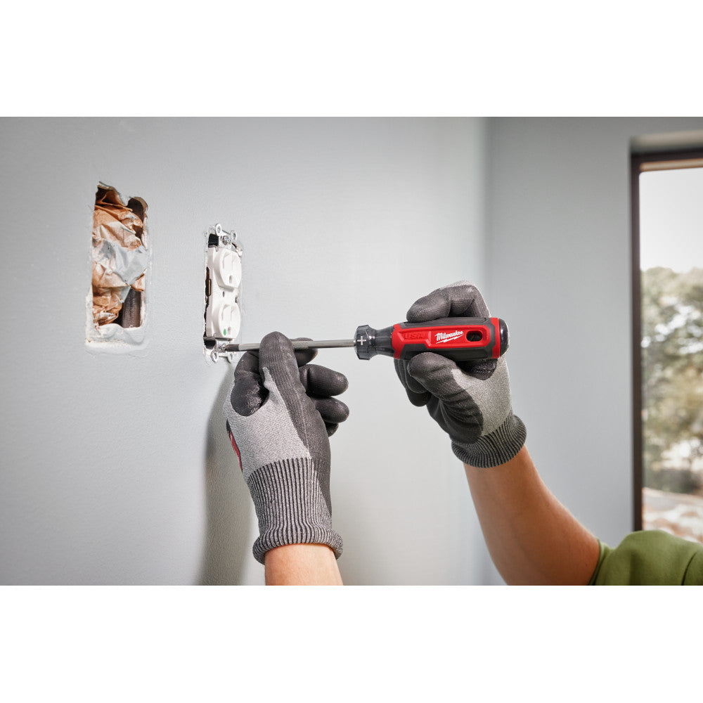 Milwaukee MT203 Cushion Grip 6in x #3 Phillips Screwdriver