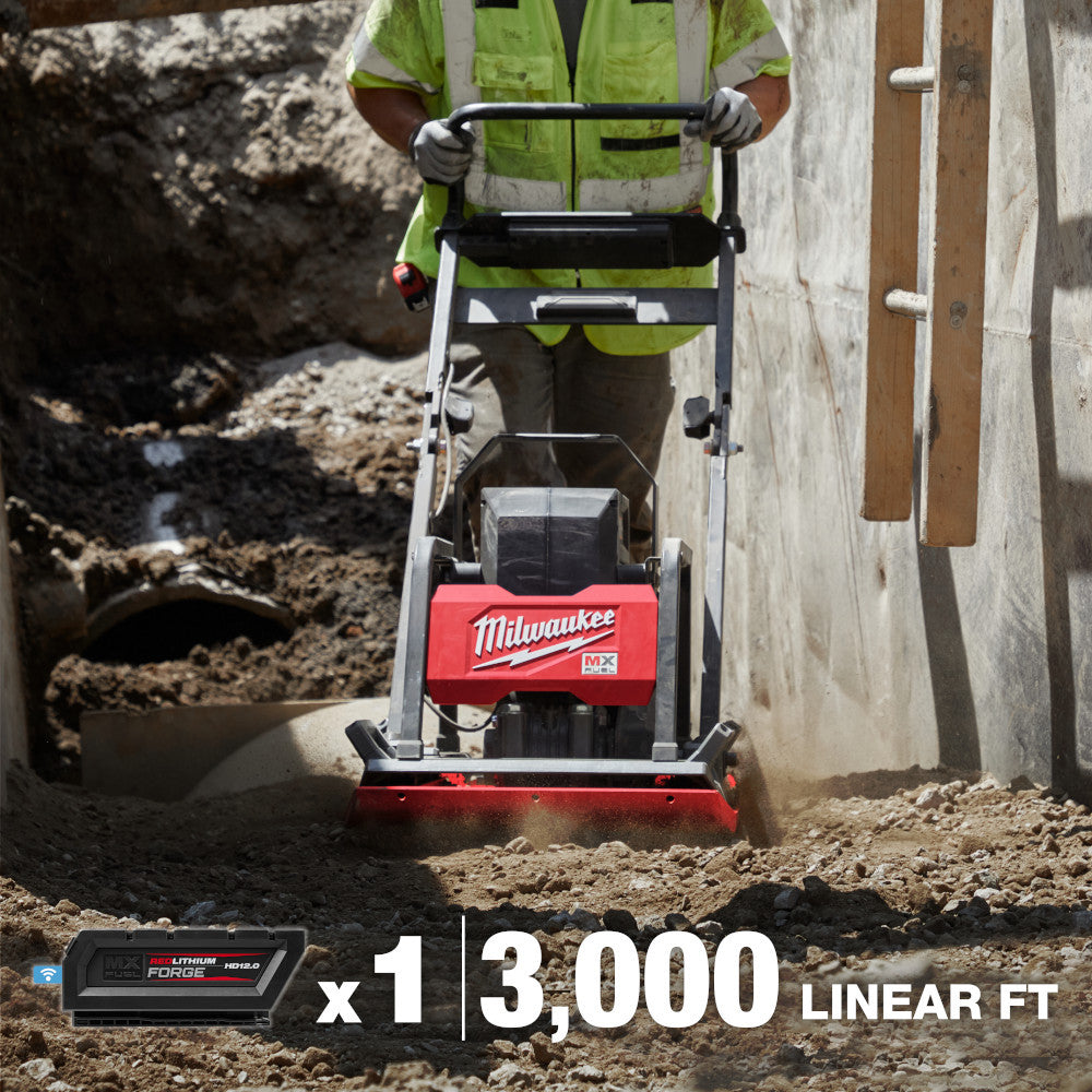 Milwaukee MXF220-2HD MX FUEL Cordless Brushless 20in Plate Compactor Kit
