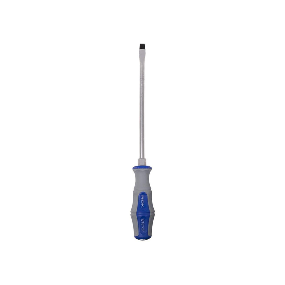 ROK 64194 5/16in x 8in Go-Thru Slotted Screwdriver