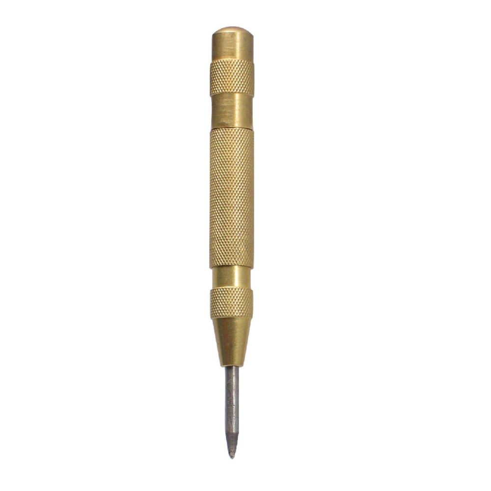 ROK 70100 5in Automatic Centre Punch - Brass