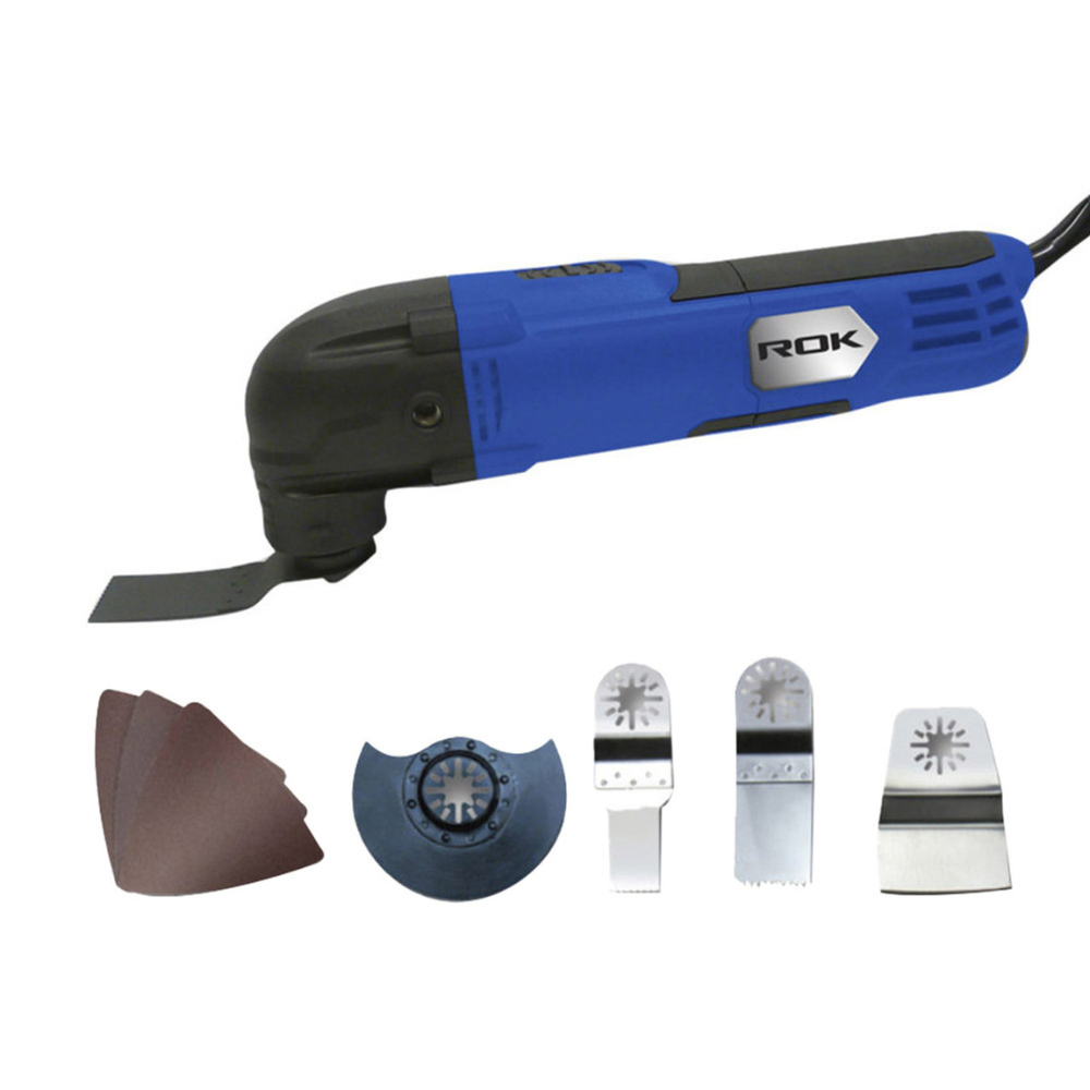 ROK 80551 2.5 Amp 25pc Quick-Change Oscillating Multi-Tool Kit