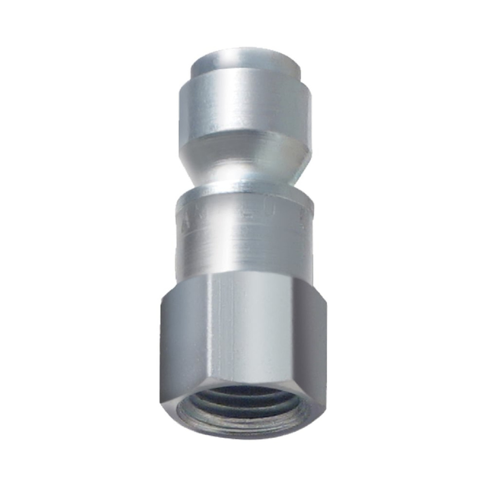 ROK 14931 Auto Tru-Flate 3/8in Plug - 1/4in F NPT