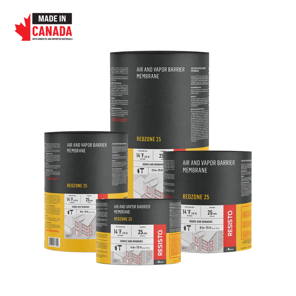 RESISTO Redzone 25 Self-Adhered