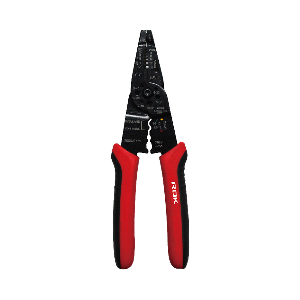 ROK 31270 3-In-1 Wire Stripper / Cutter / Crimper