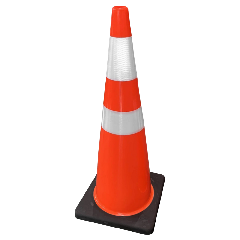 Heavy PVC Reflective Collar Traffic Safety Cone