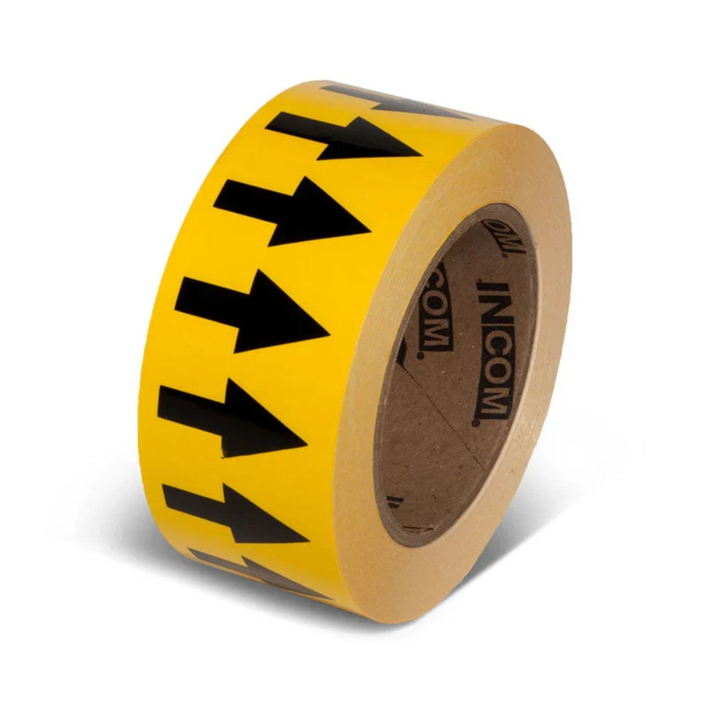 Directional Flow Arrow Tape 2" x 108' | High-Visibility Floor Marking Tape