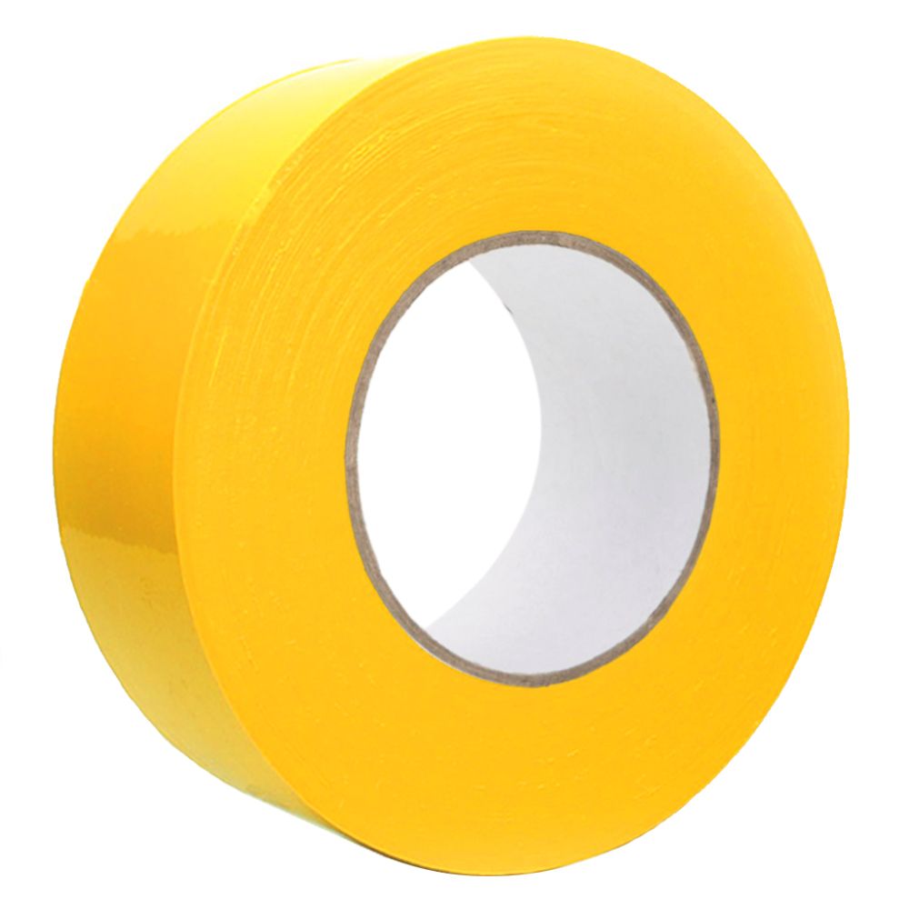 Vinyl Non-Adhesive Plating Tape Yellow GSV-2 | 36 mm x 167 m