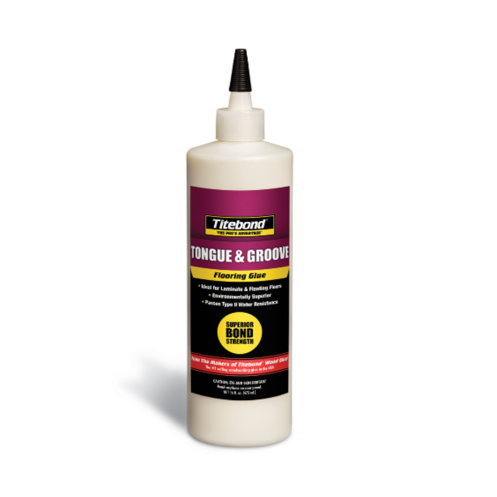 Titebond FK2104 473 mL White Tongue & Groove Flooring Glue
