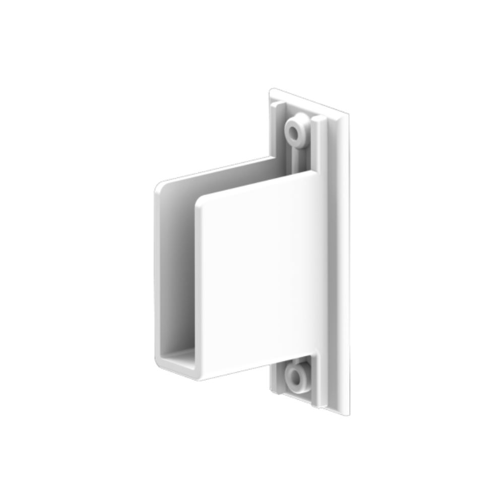Contractor Solutions CS-SWB-WHT White Side Wall Brackets for Wire Shelving