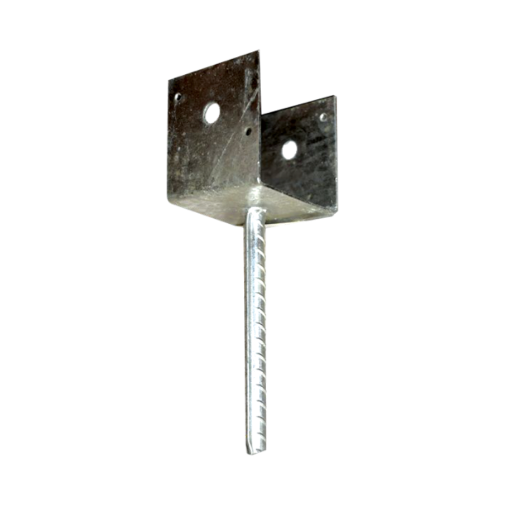 Contractor Solutions 4" x 4" Rough Hot-Dipped Galvanized Post Holder