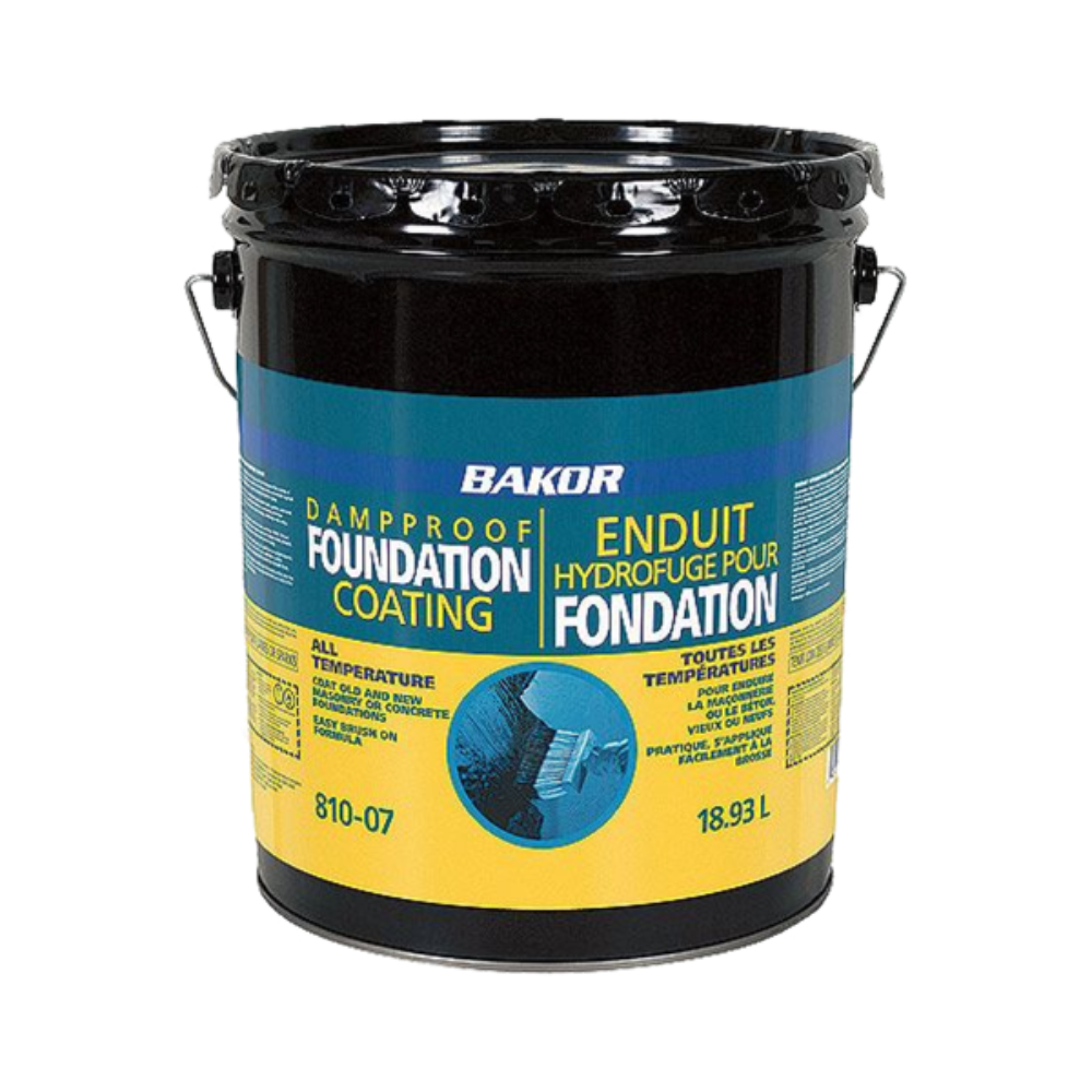 810-07-20 BAKOR 18.9 L Non-Fibered Asphalt Roof & Foundation Coating