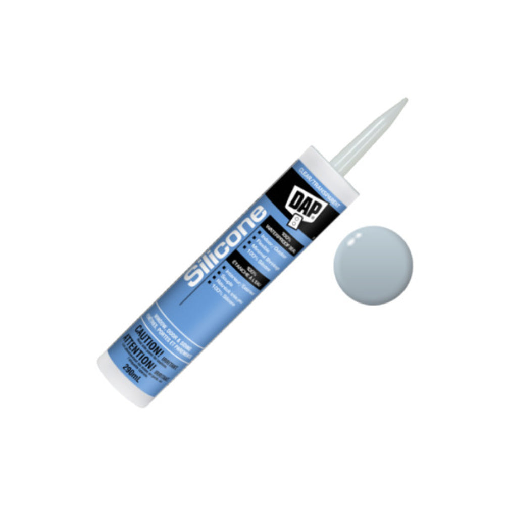 DAP 100% Silicone Window & Door Sealant | 300 mL Clear