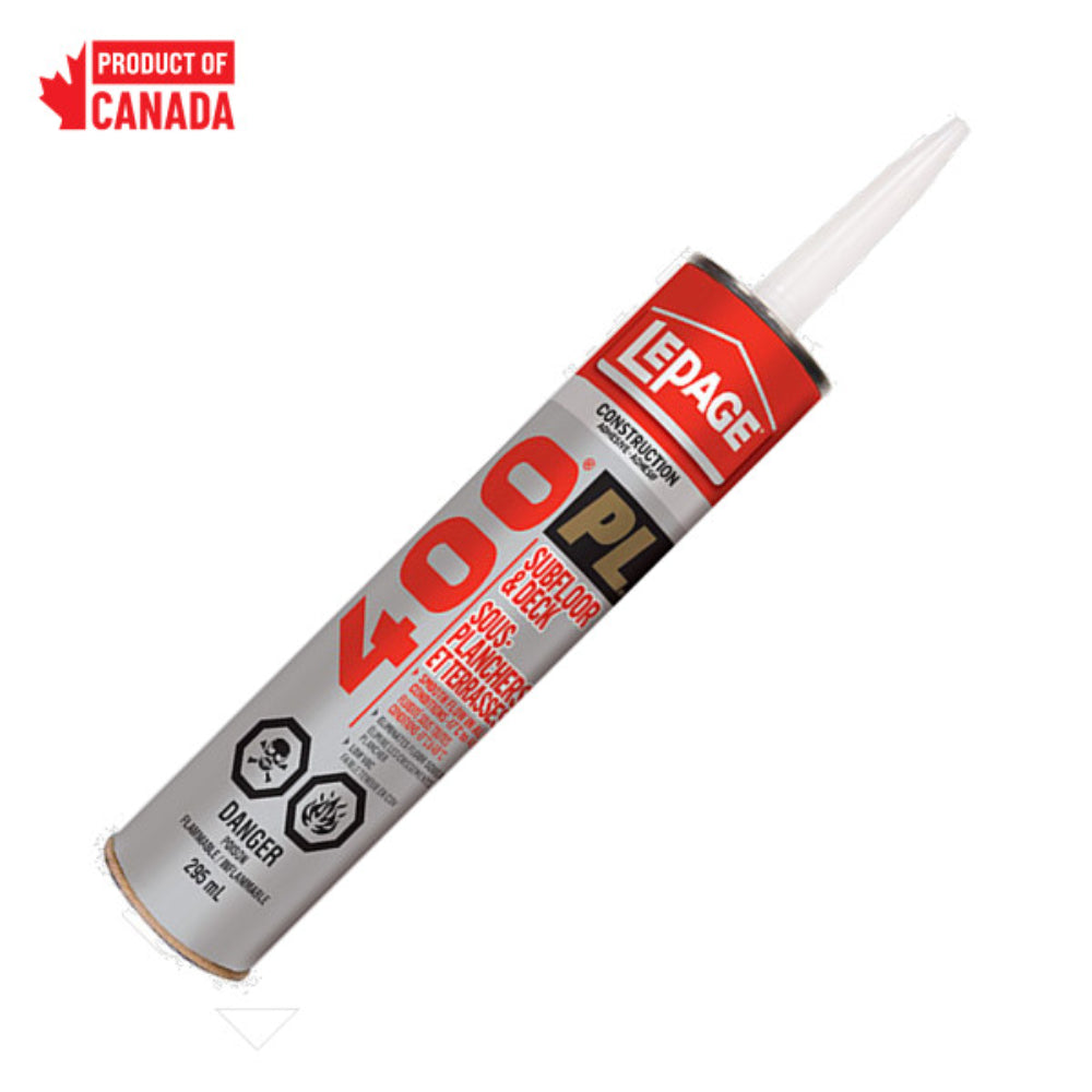 LePage PL 400 Subfloor Adhesive | 295 mL