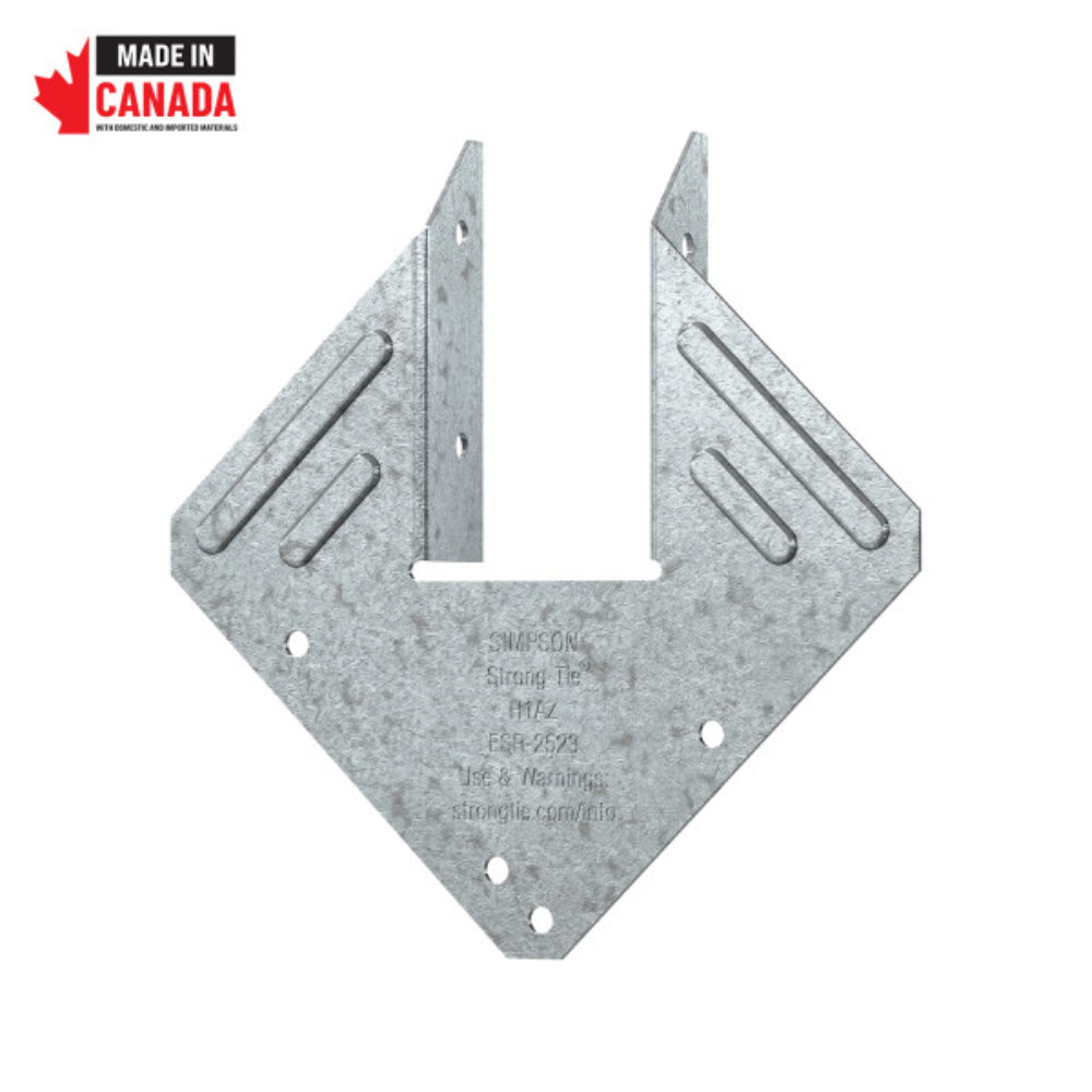 Simpson Strong-Tie H1AZ 5-9/32" 18 Gauge Hurricane Tie