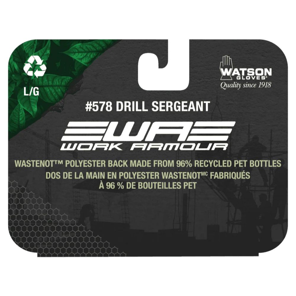 Drill Sergeant Impact Protection Gloves | Heavy-Duty Work Gloves
