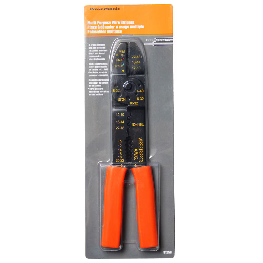Multi-Purpose Wire Stripper Tool for Electrical Work