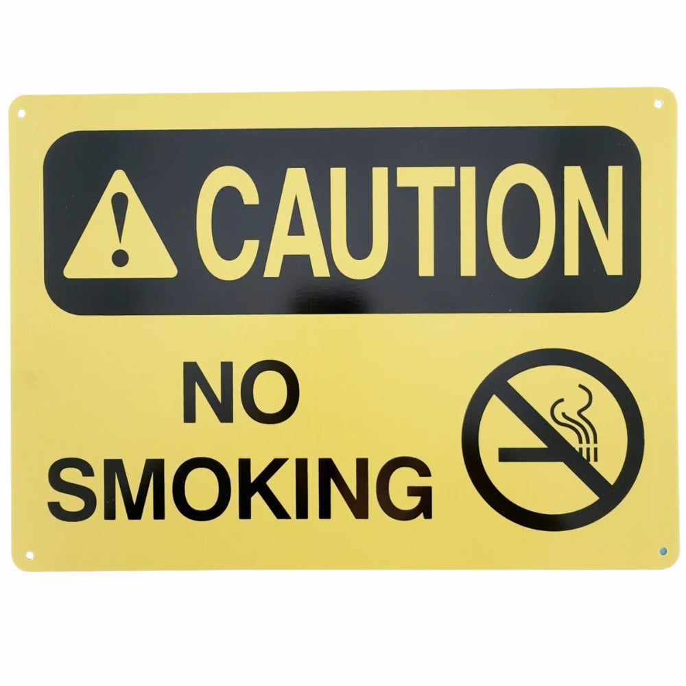 Caution No Smoking Sign | Workplace Safety & Fire Prevention Sign