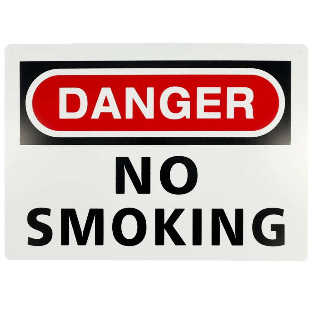 Danger No Smoking Sign | Smoking Prohibited Safety Warning Sign