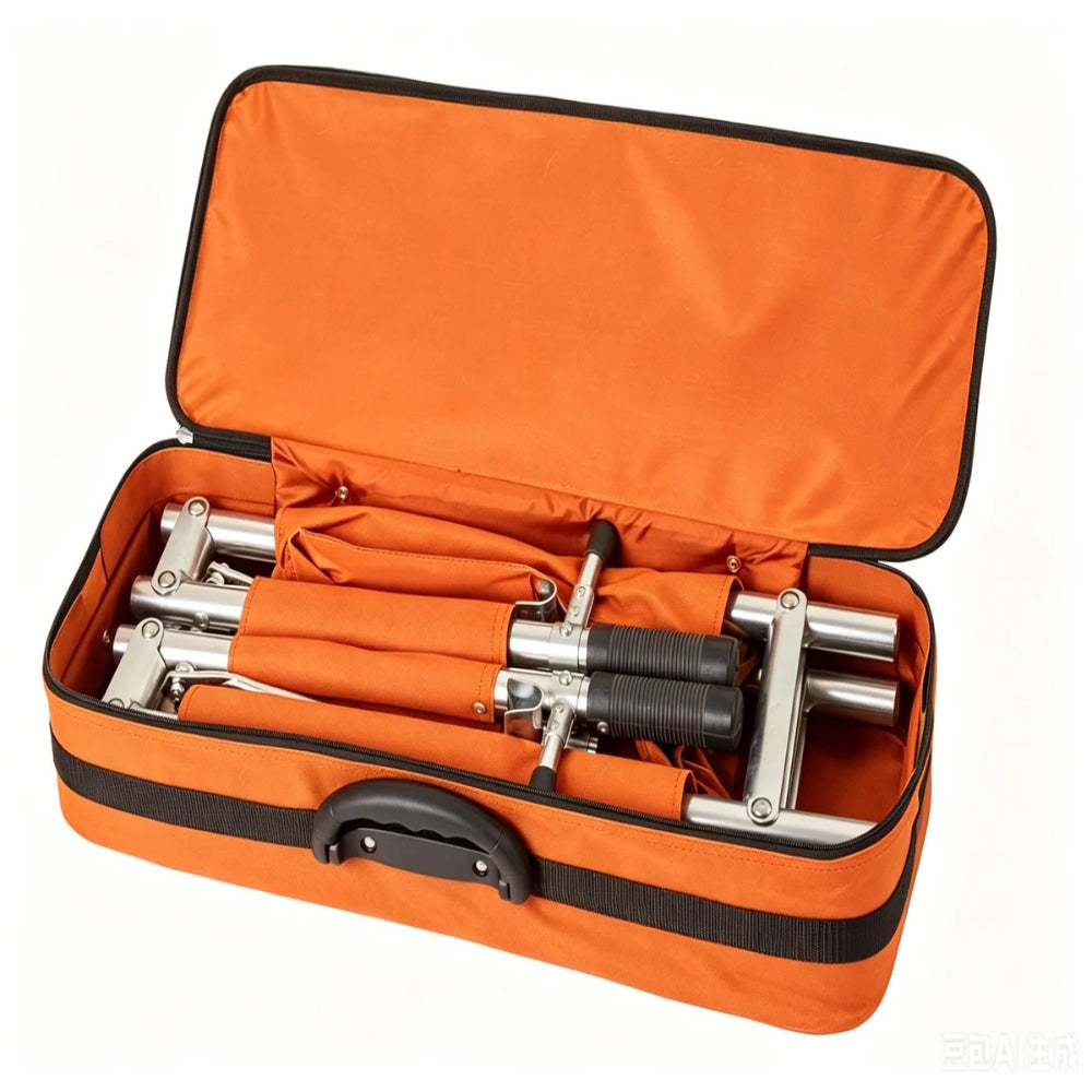 4-Fold Folding Stretcher Orange | Emergency Transport