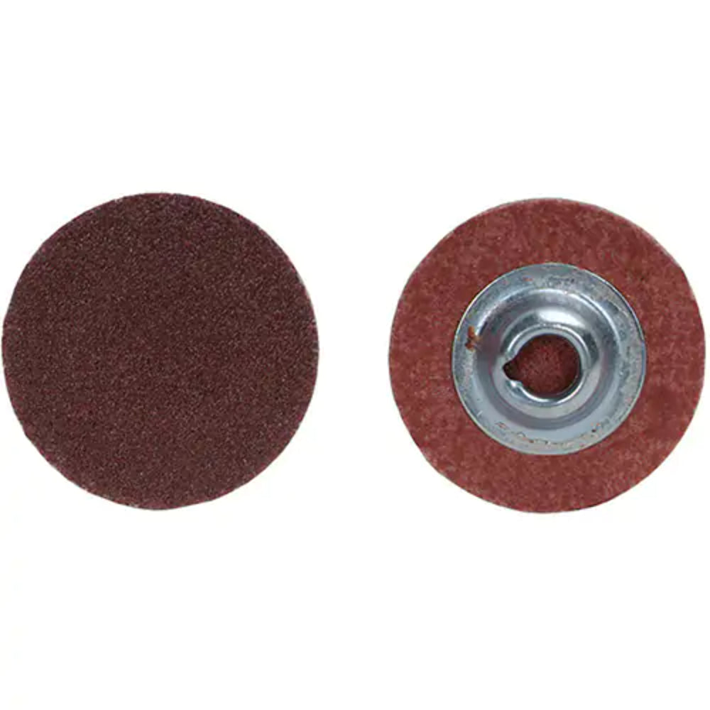 Quick-Change Cloth Disc, 3" Diameter, 36 Grit, Aluminum Oxide