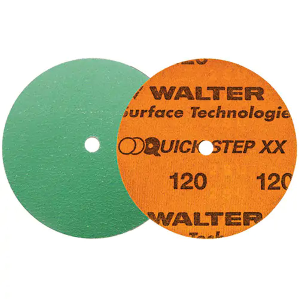 Standard Abrasives™ Quick-Step XX™ Sanding Disc, 5", 120 Grit, Ceramic